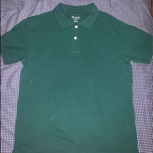 Half button down shirt